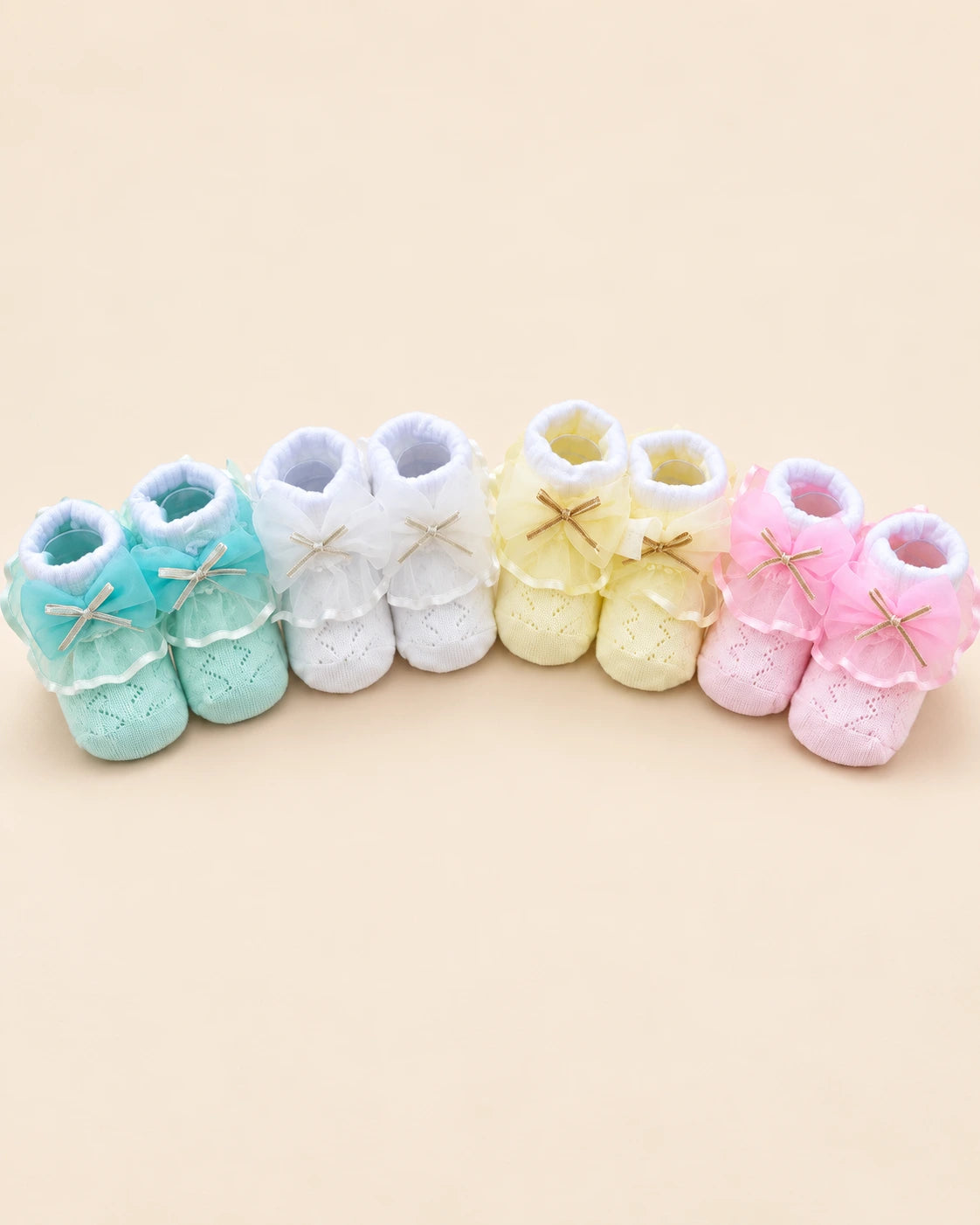 Bow Detail Baby Socks
