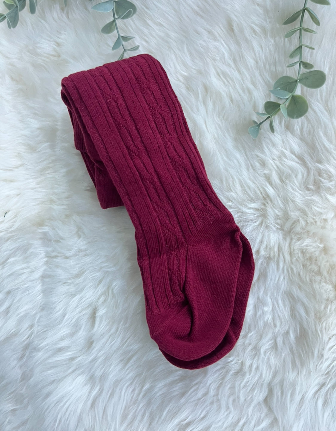 Maroon stockings