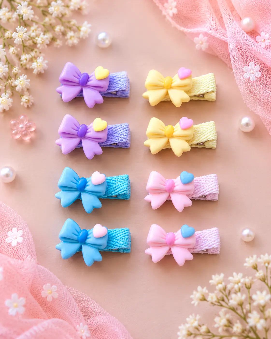 Colorful Hair Clip Collection