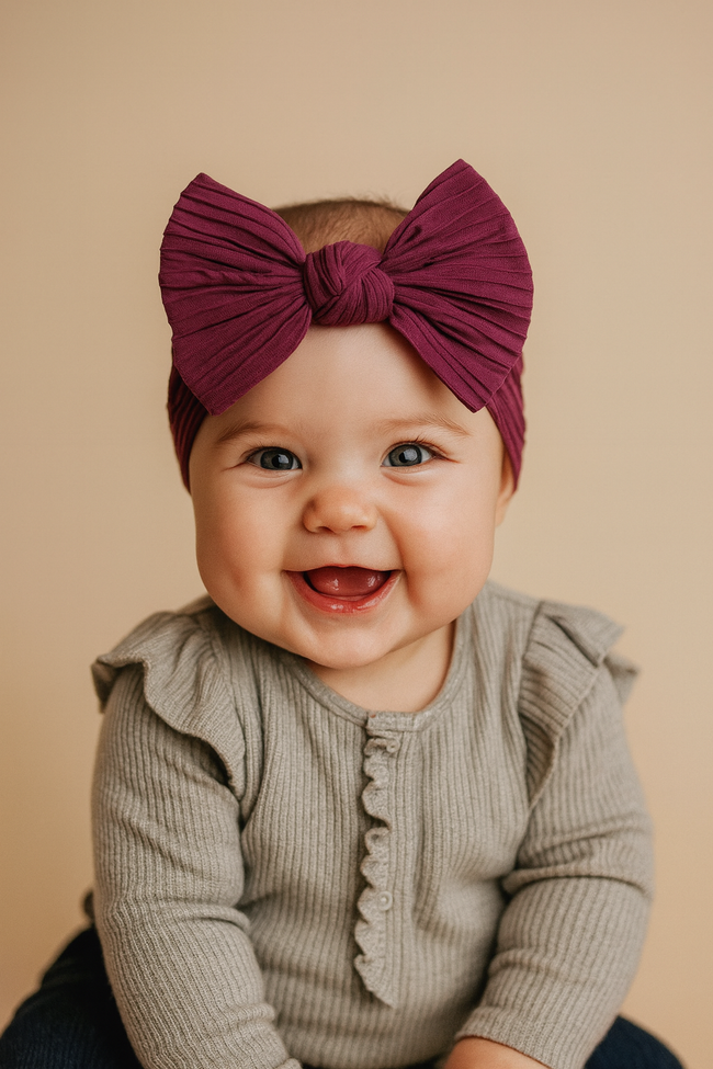 Semi Cable Knit Headband Main Image