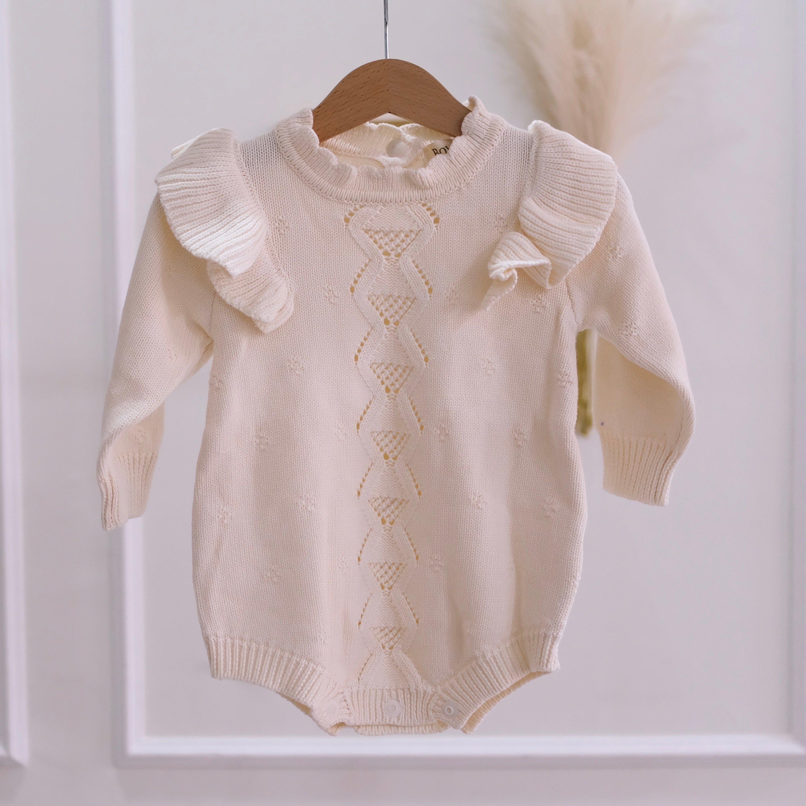 Marina Winter Baby Girl Romper