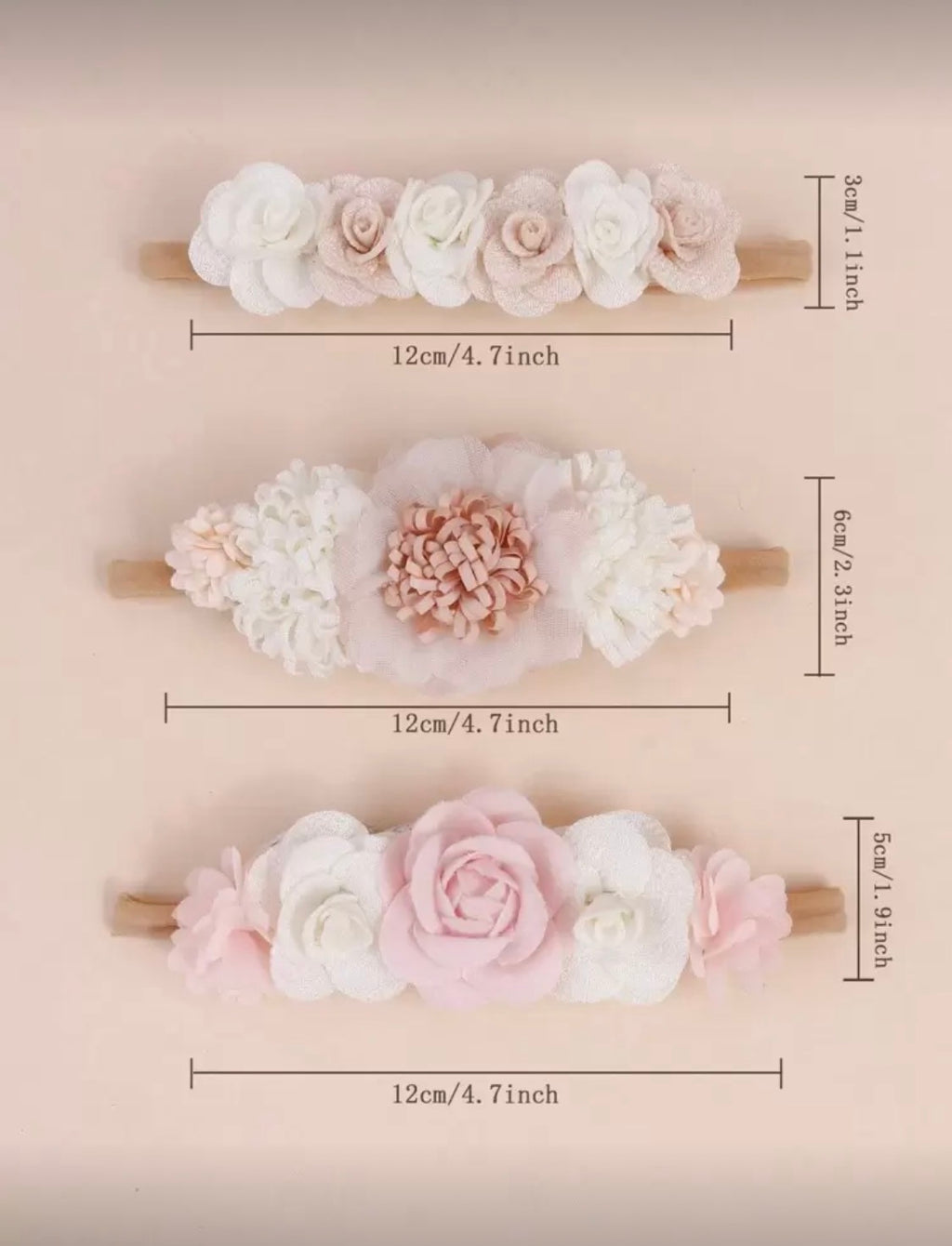 3 Pcs Tiny Rose Dream Set