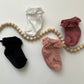 4 Pair Lace Decor Socks - 0-6 Months