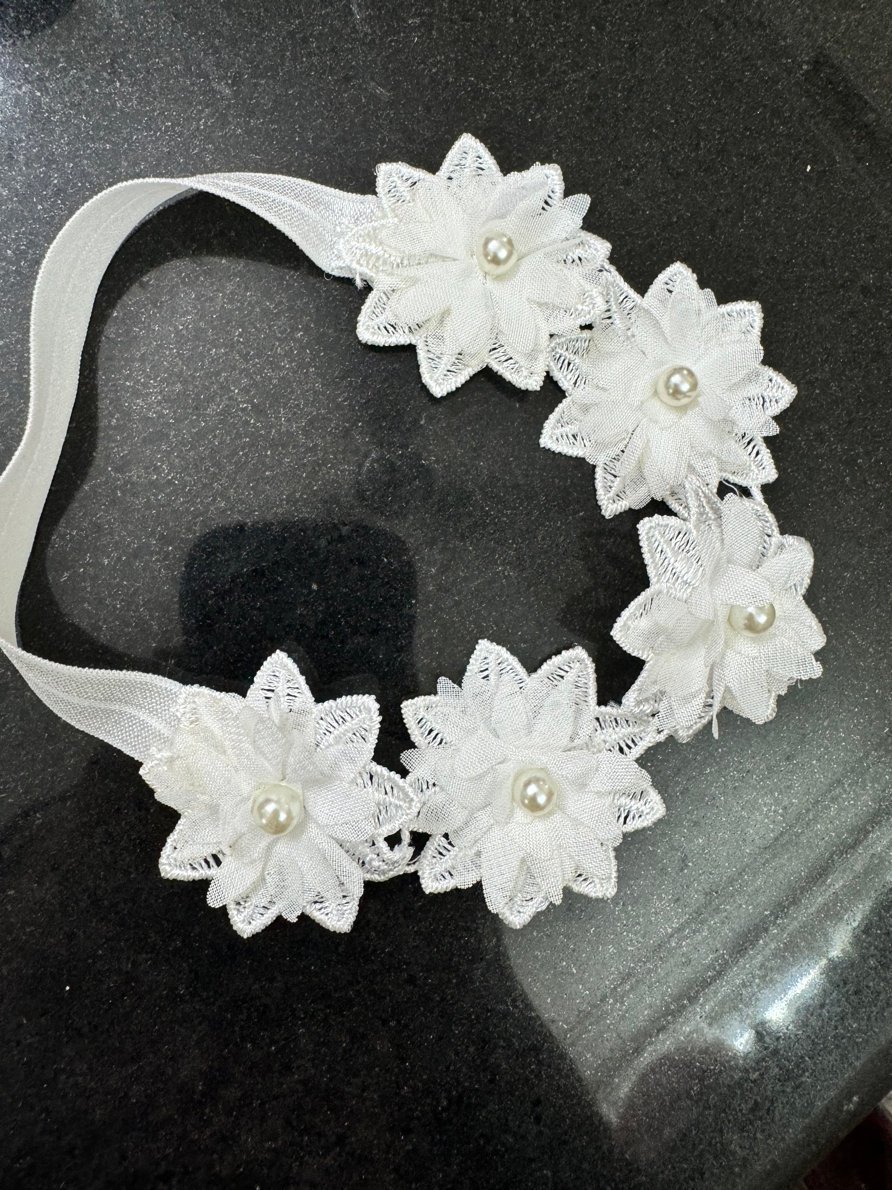 Lace Bow Baby Girl Headband