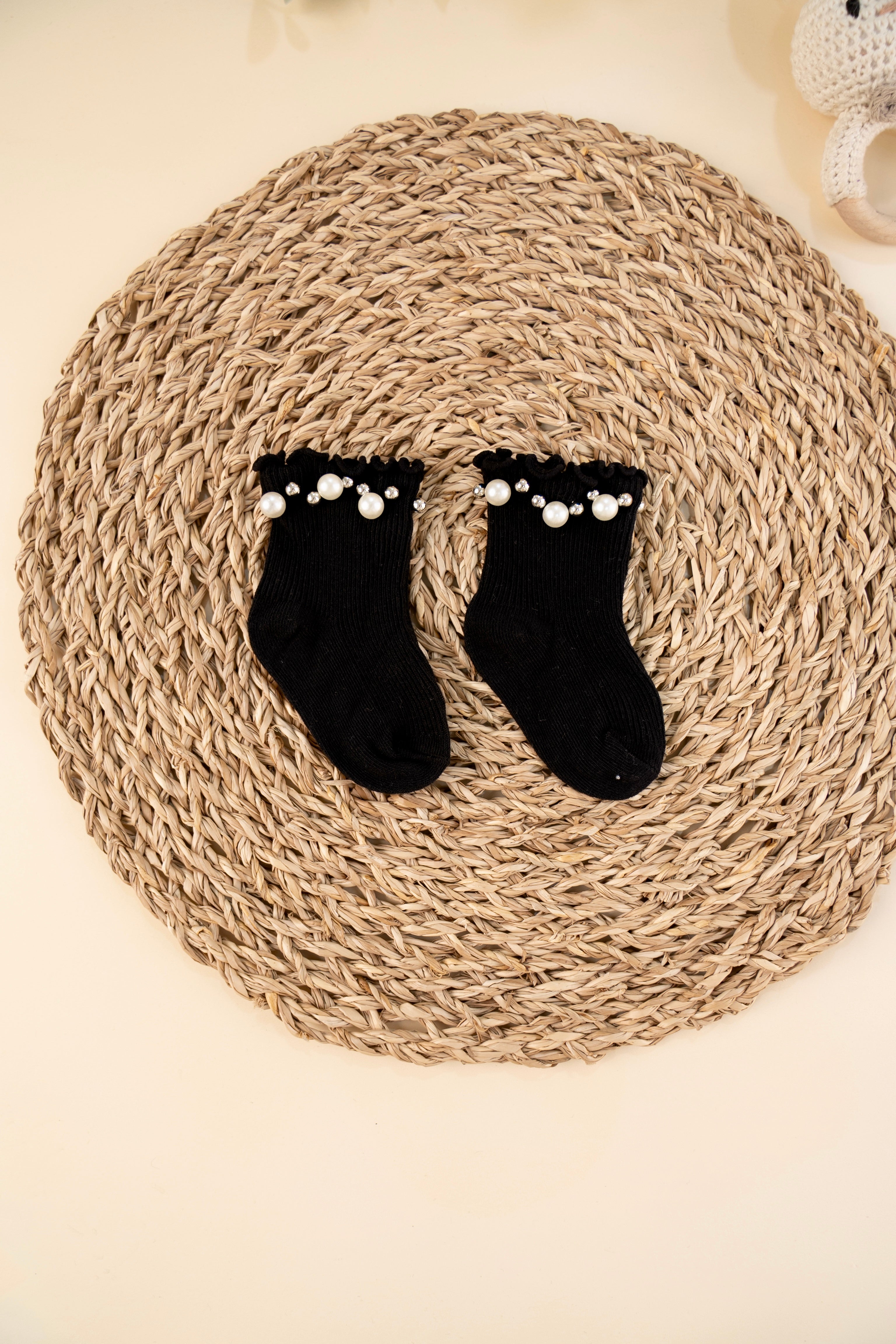 Baby Socks with Pearl