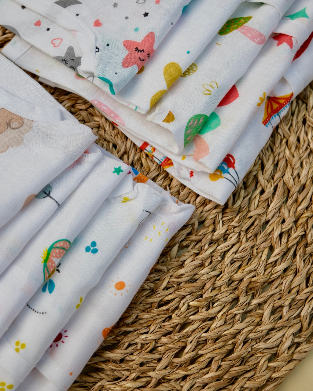 Sleeveless Jabla with Button Assorted 1 Pcs