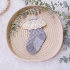 Ruffled Socks with Lace 0-1 Year