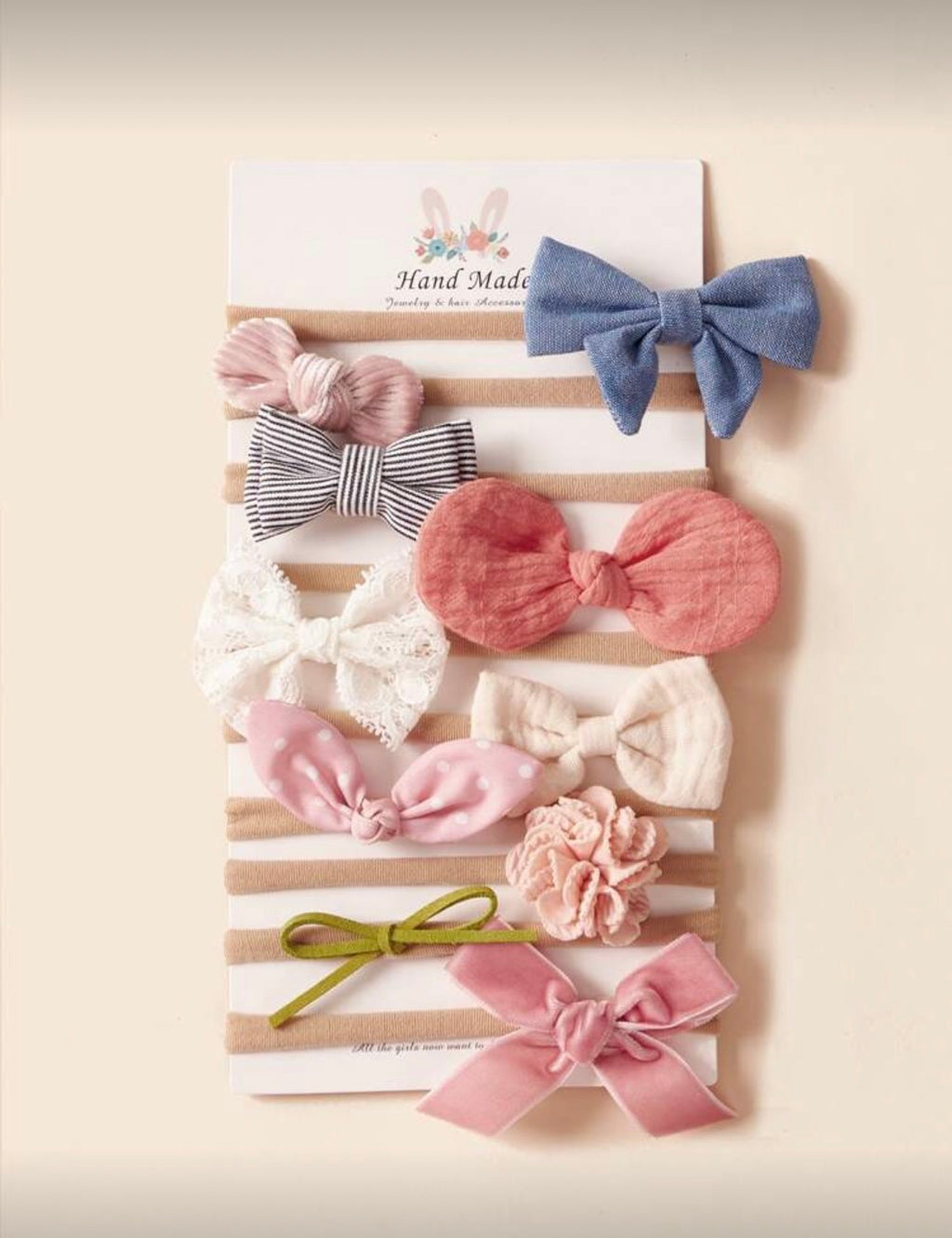 10 Pcs Baby Headband Combo