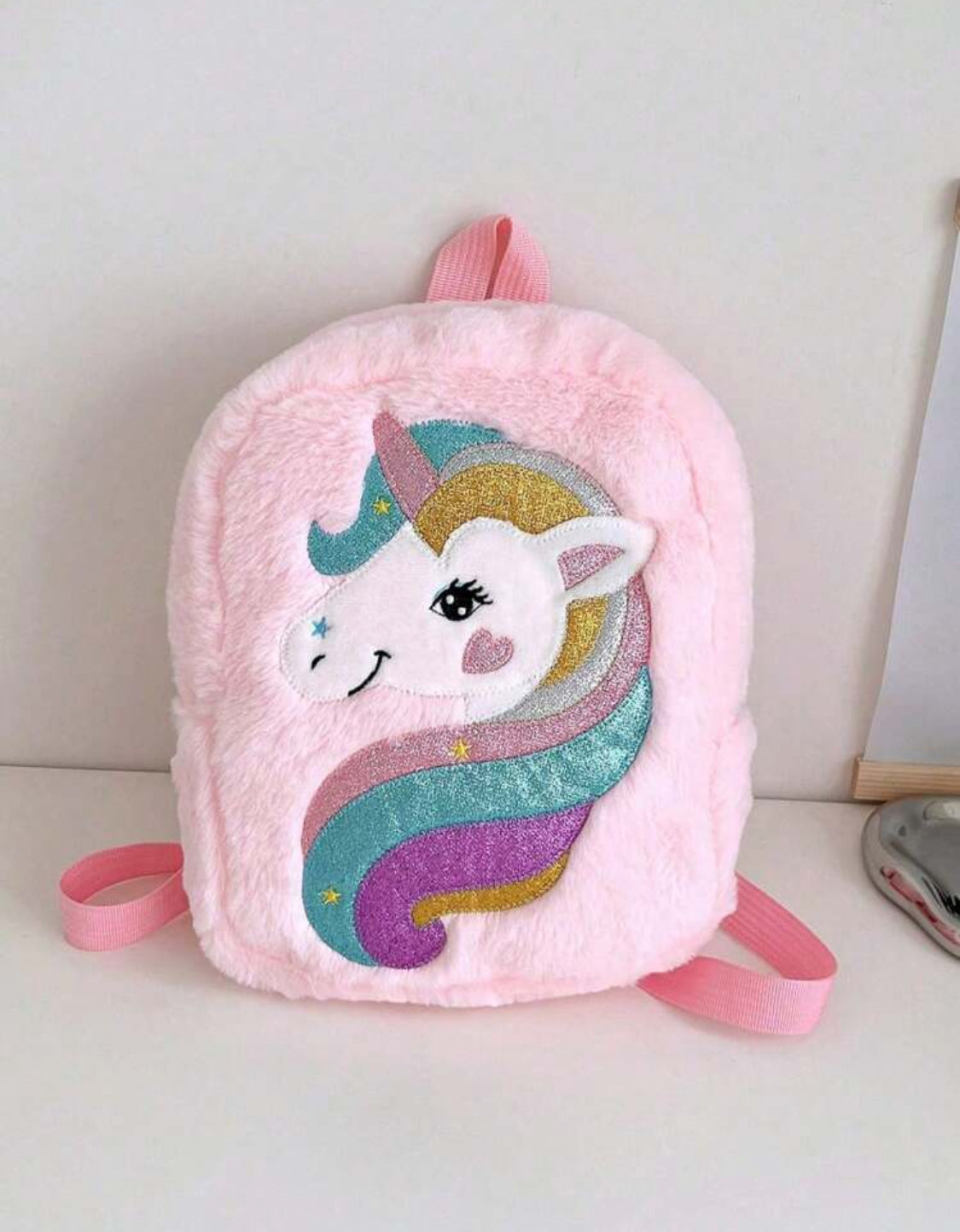 Unicorn baby girl backpack