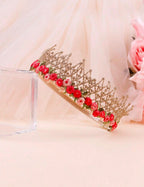 3 Pcs Red Floral Bow