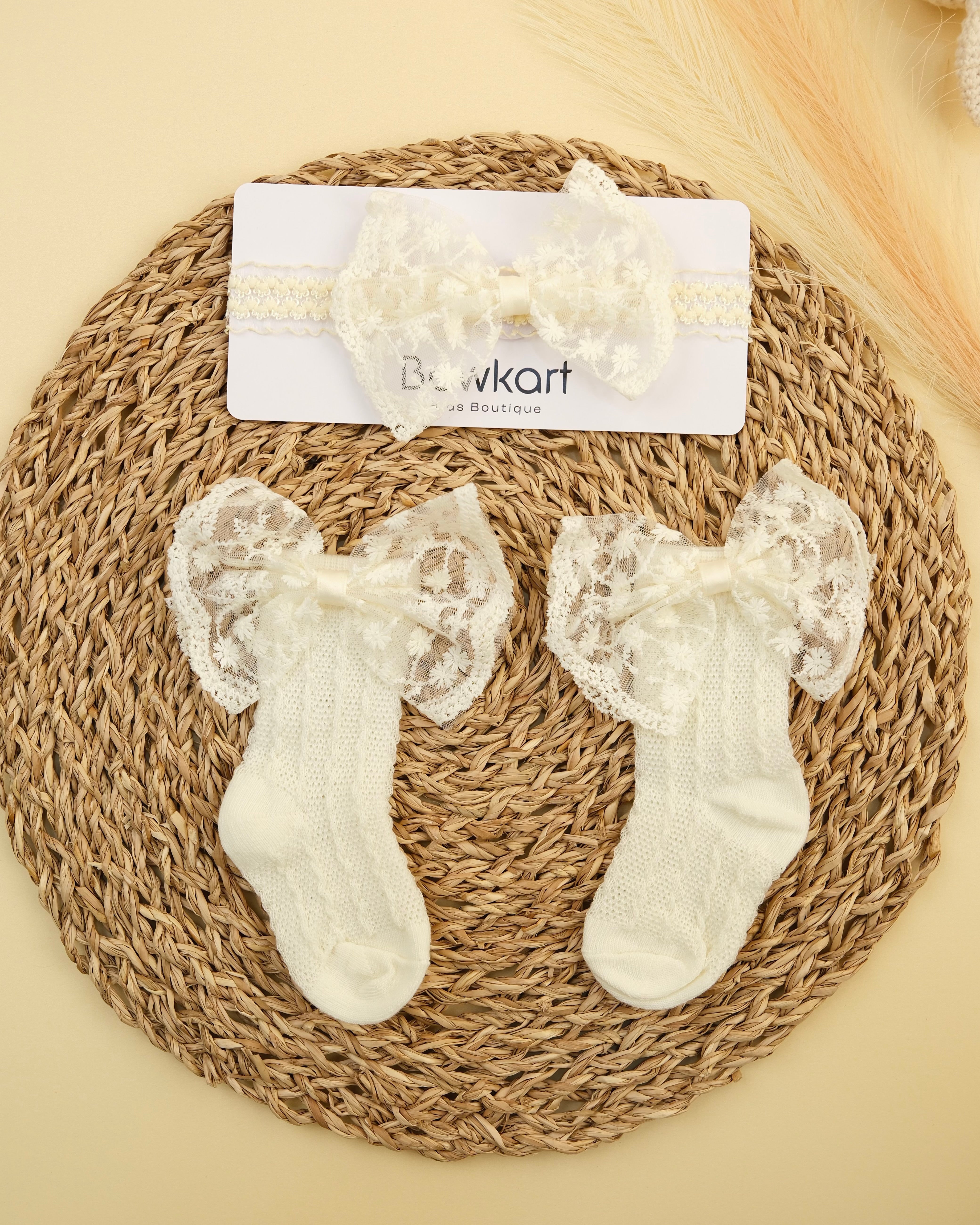 Lace Bow Set