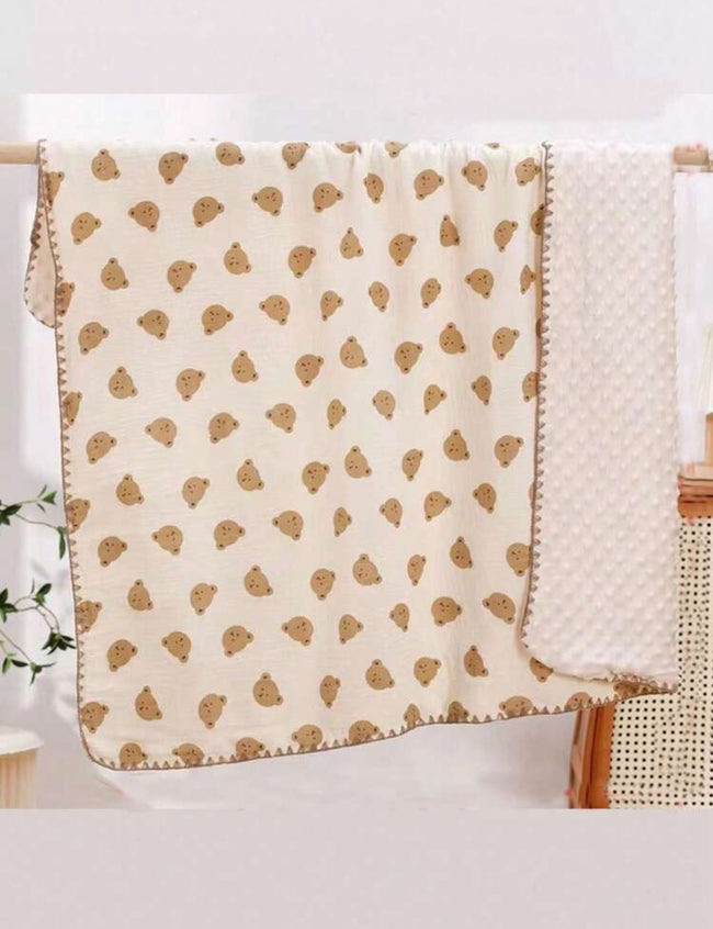 Bear pattern blanket Main Image