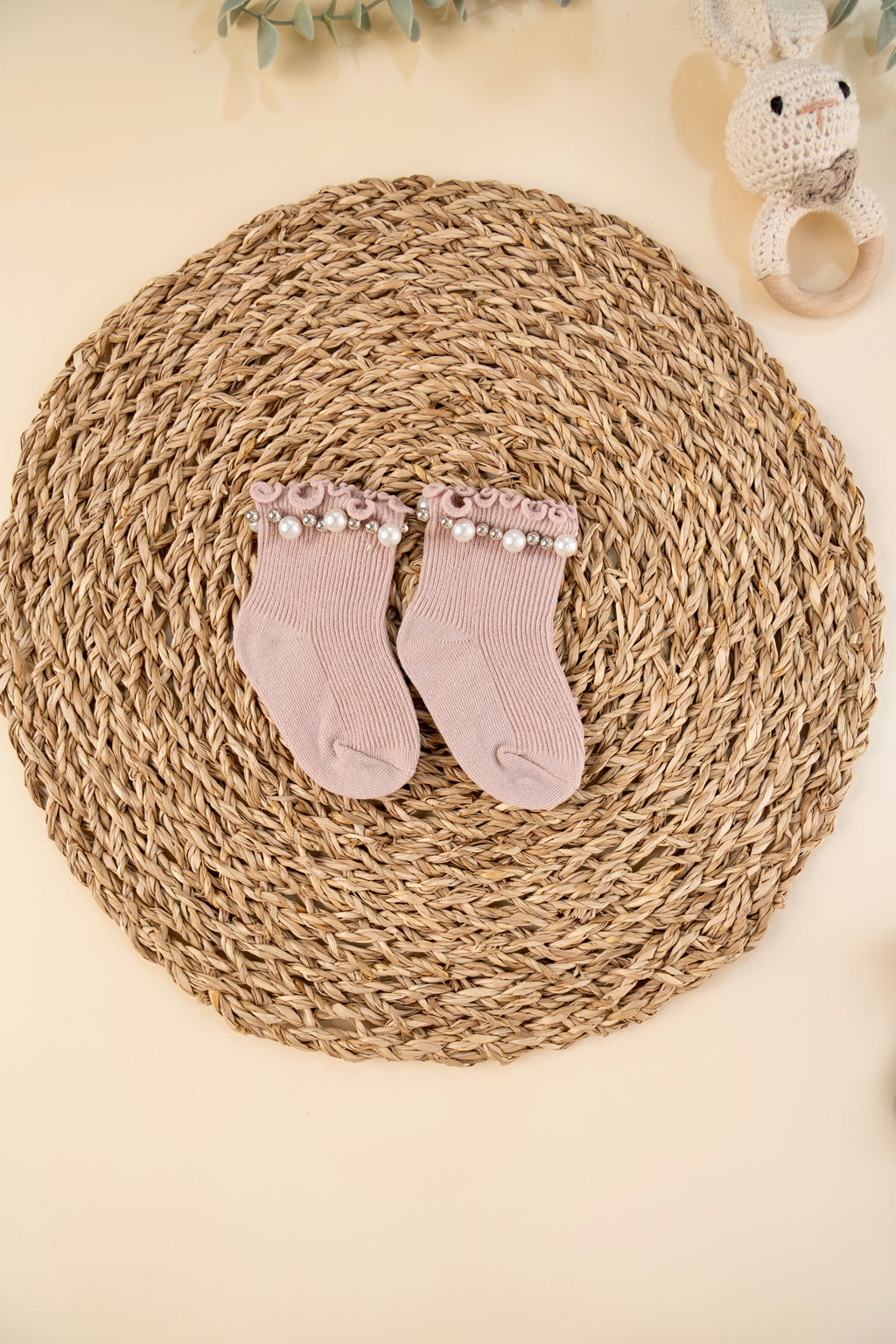 Baby Socks with Pearl