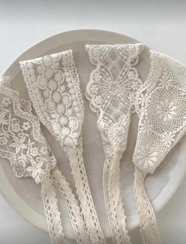 Vintage Floral Lace Headband Main Image