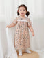Floral Lace Trim Nightgown 9-12M