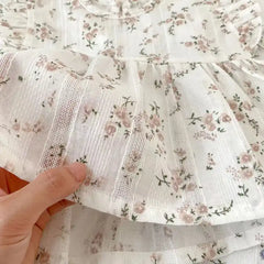 Floral Flying Sleeve with Shorts 3- 9 Months
