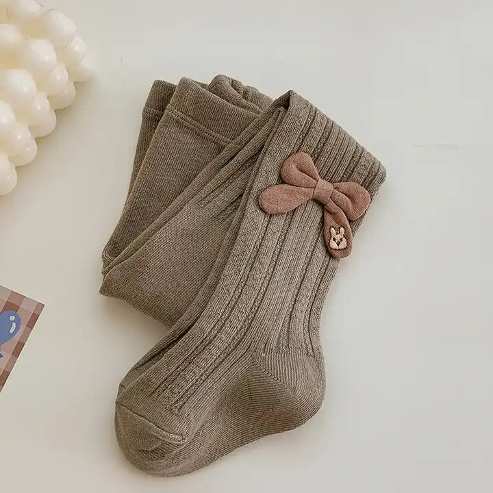 Bowknot Bunny Stokings 3-24 Months