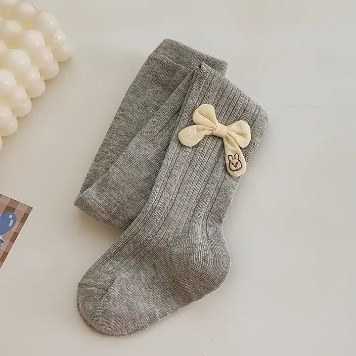 Bowknot Bunny Stokings 3-24 Months