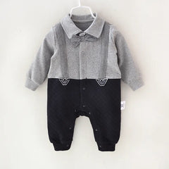 Gentleman Style Baby Boy Long Sleeve  9-18 Months