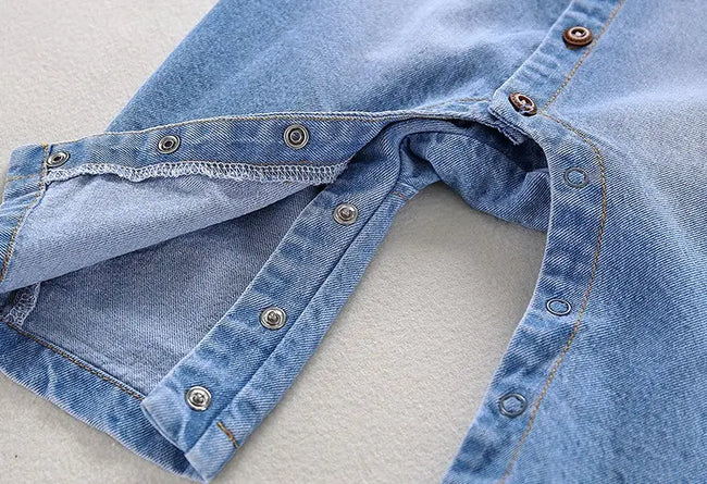 Denim Baby Boy Body Suite Denim Main Image