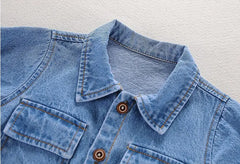 Denim Baby Boy Body Suite Denim