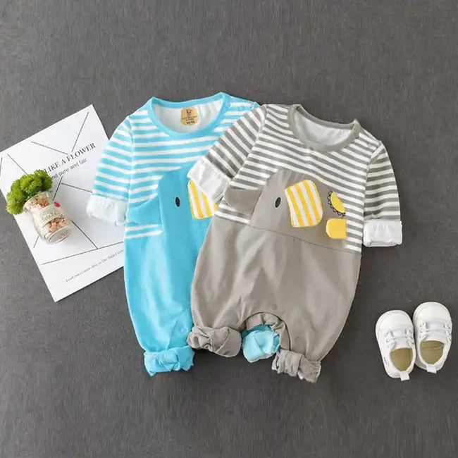 Baby Romper Long Sleeve Hover Image