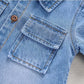 Denim Baby Boy Body Suite Denim