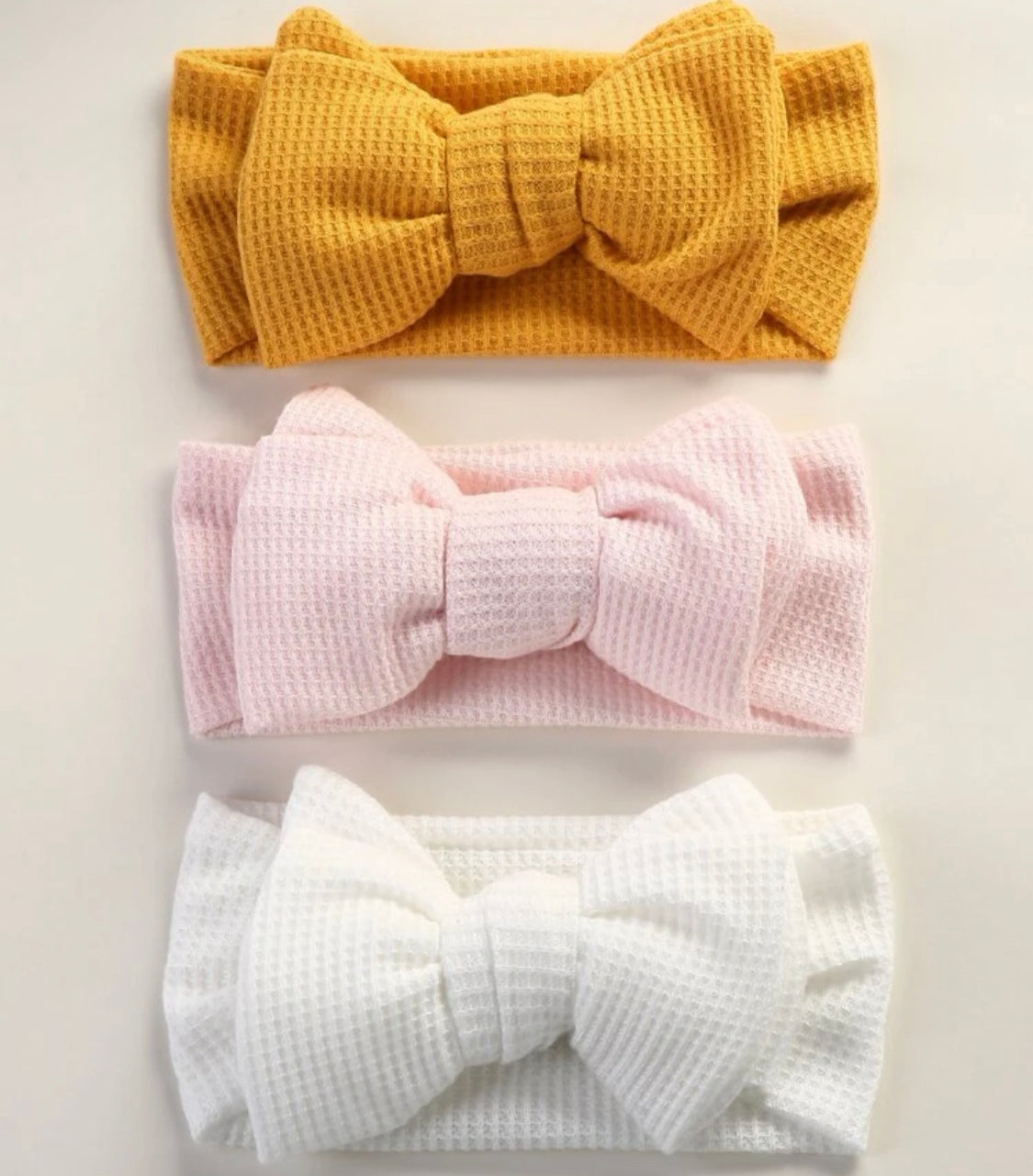 Big Bows Baby Headband One Size (35cm Circumference)