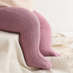 Solid Color Baby Girl Stockings