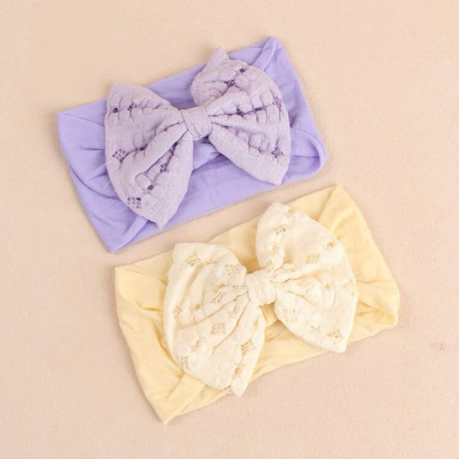 Texture Modern Baby Headband Hover Image