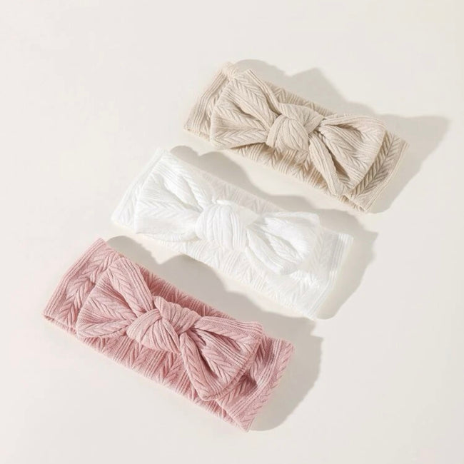 Solid Texture Baby Headband Main Image
