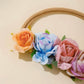 Multi Color Flower Baby Headband