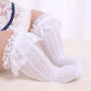 Mesh Knee Length Baby Girl Socks