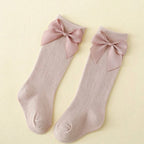Minimal Bow Decor Baby Socks