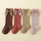 Minimal Bow Decor Baby Socks