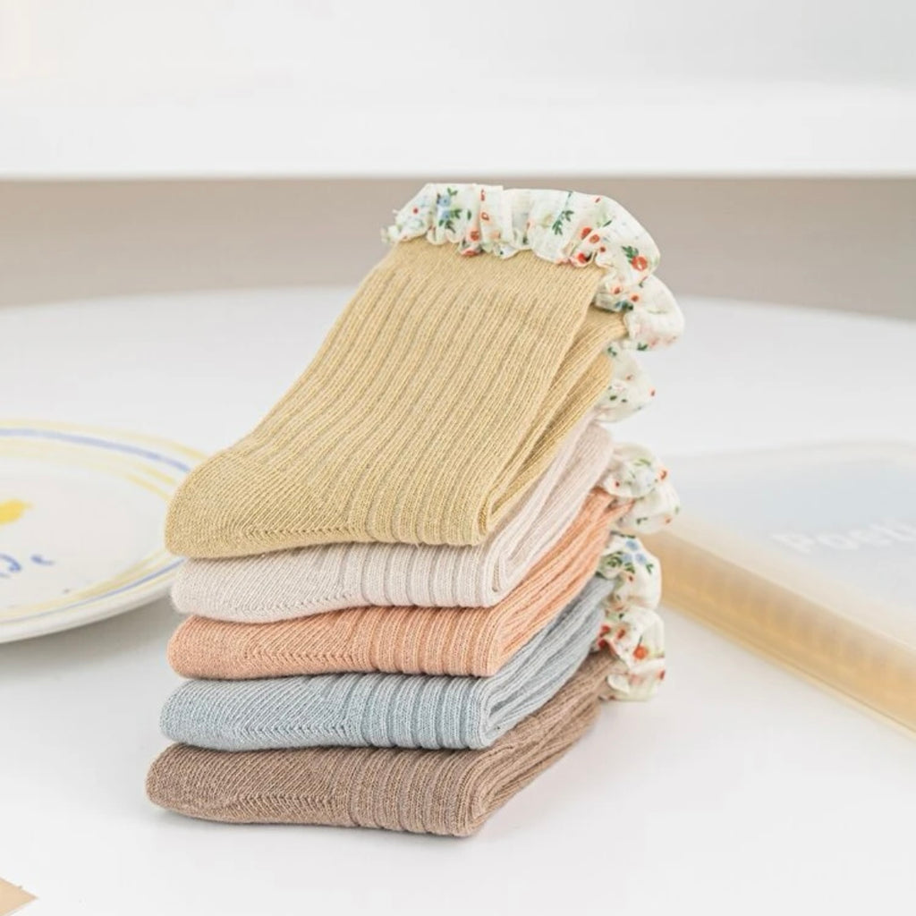 Floral Lace baby Socks