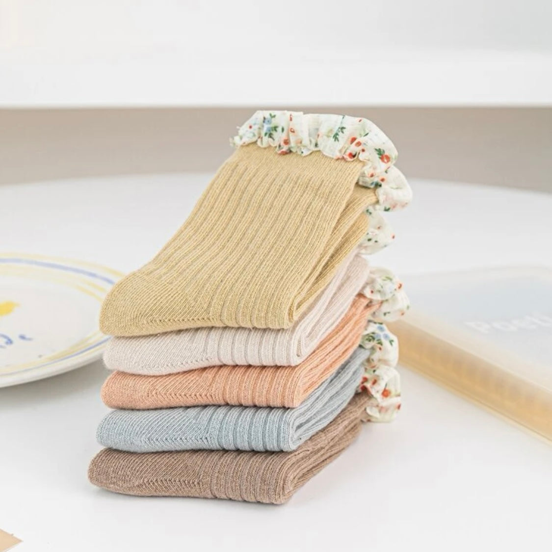 Floral Lace baby Socks