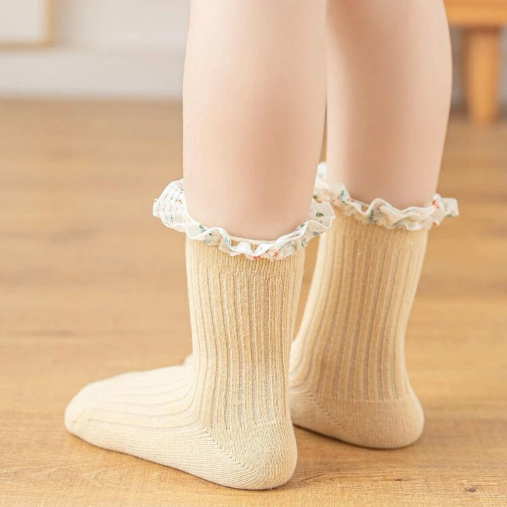 Floral Lace baby Socks