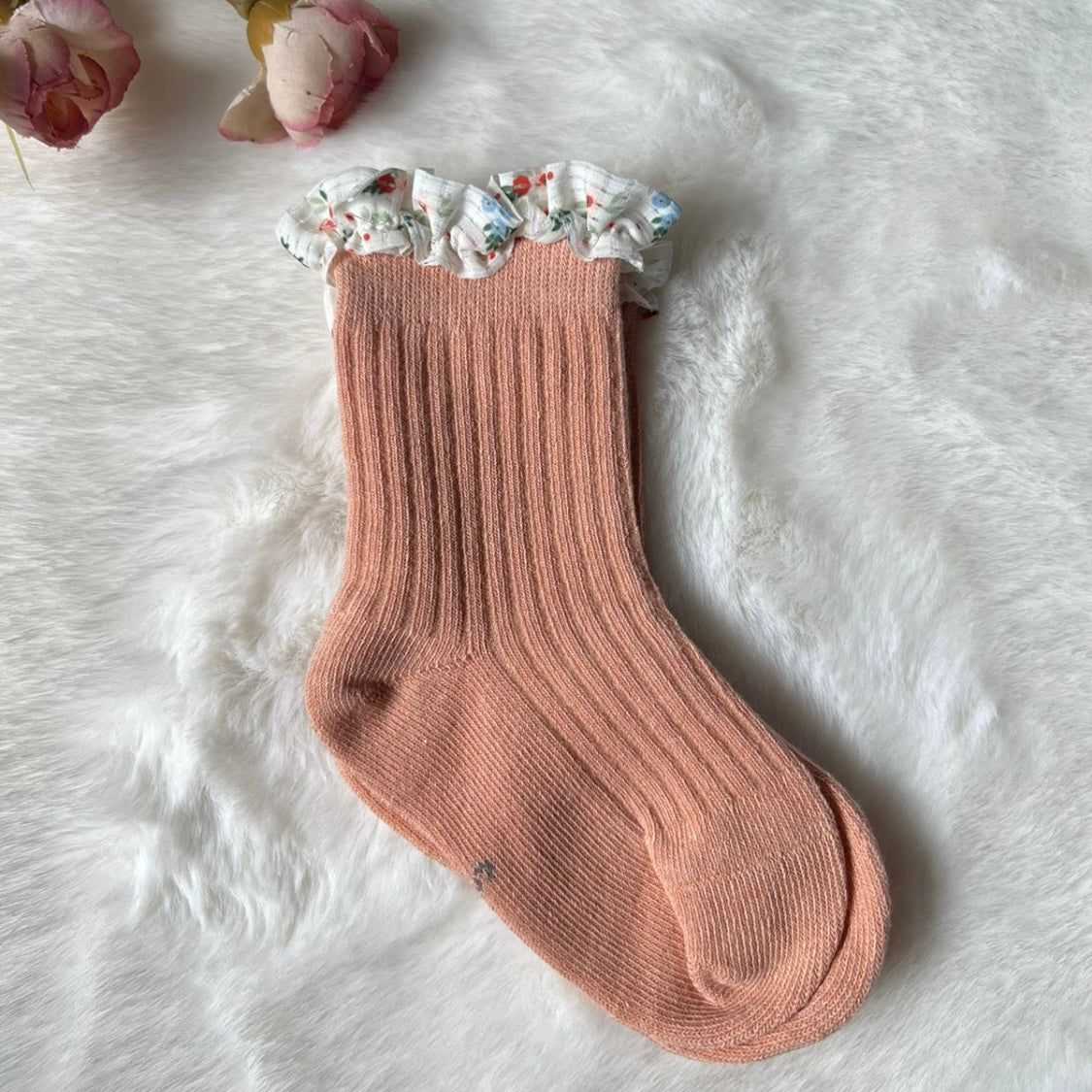 Floral Lace baby Socks