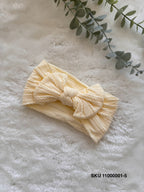 Premium Cable Knit Baby Headband Light Shades