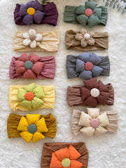 Pillow Flower Baby Girl Headband