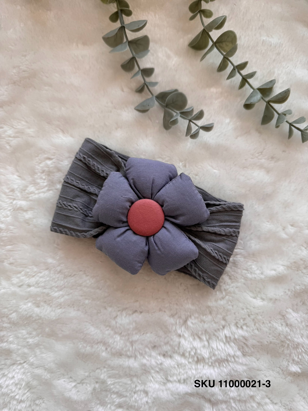 Pillow Flower Baby Girl Headband
