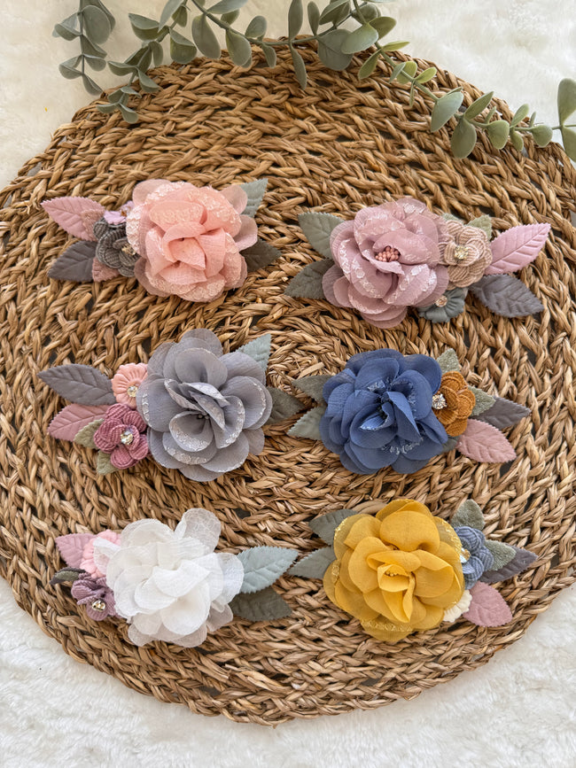 Blossom Flower Crown Baby Girl Headband Hover Image