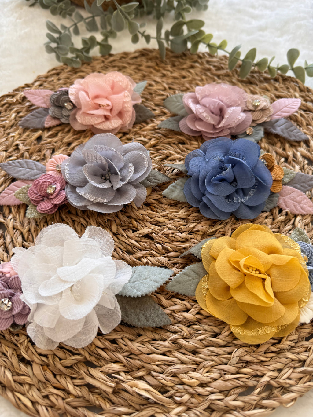 Blossom Flower Crown Baby Girl Headband