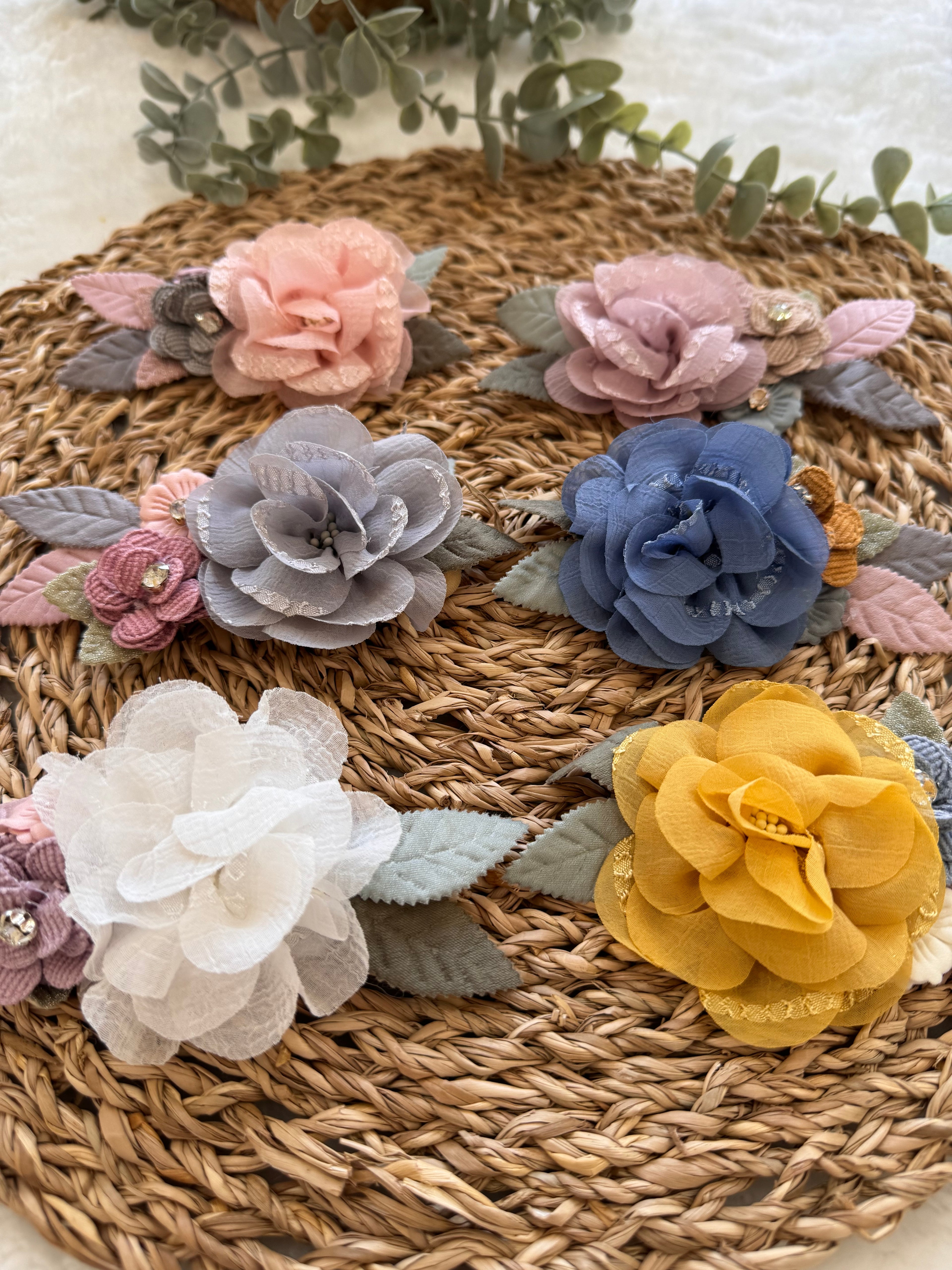 Blossom Flower Crown Baby Girl Headband