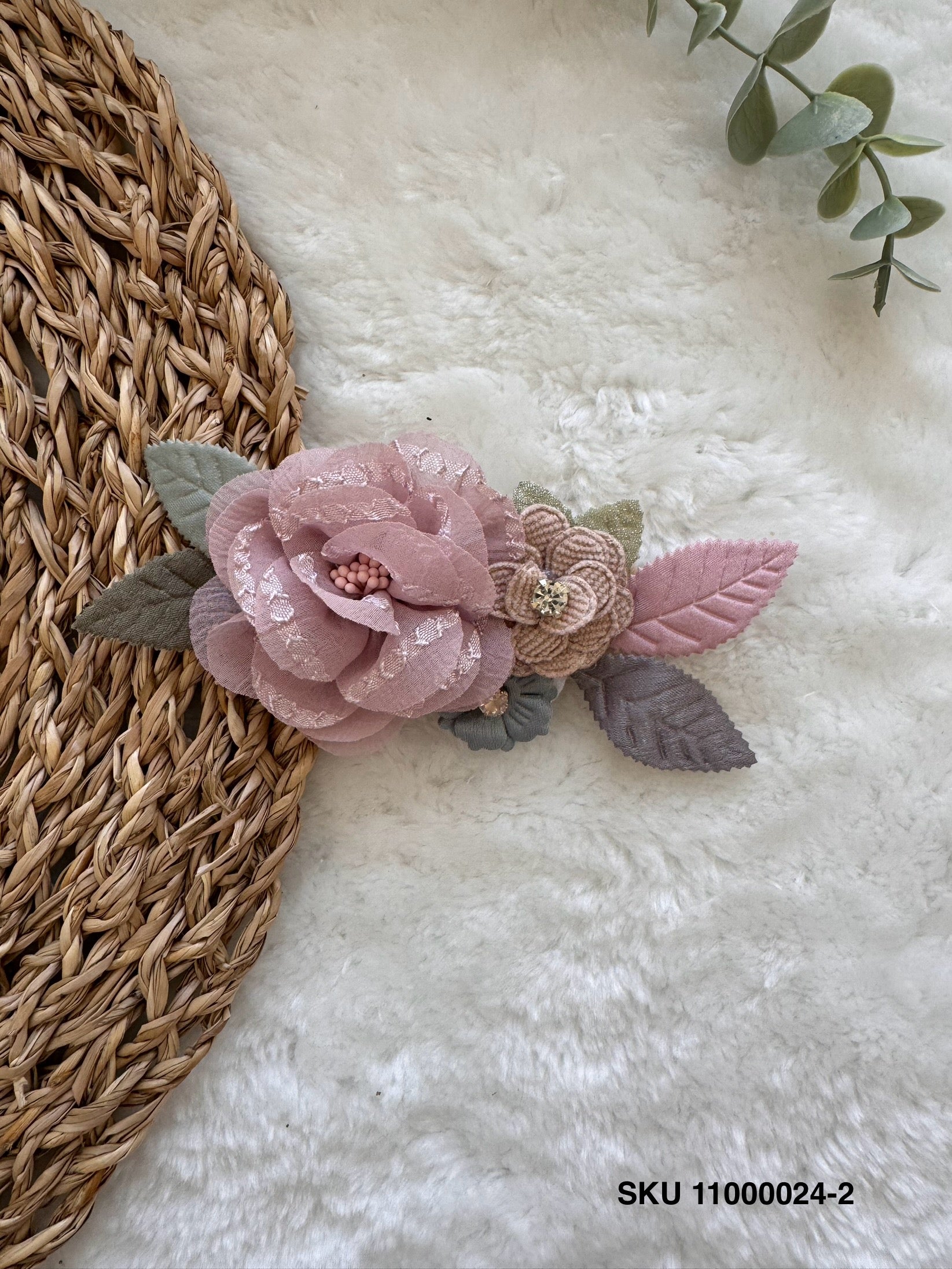 Blossom Flower Crown Baby Girl Headband