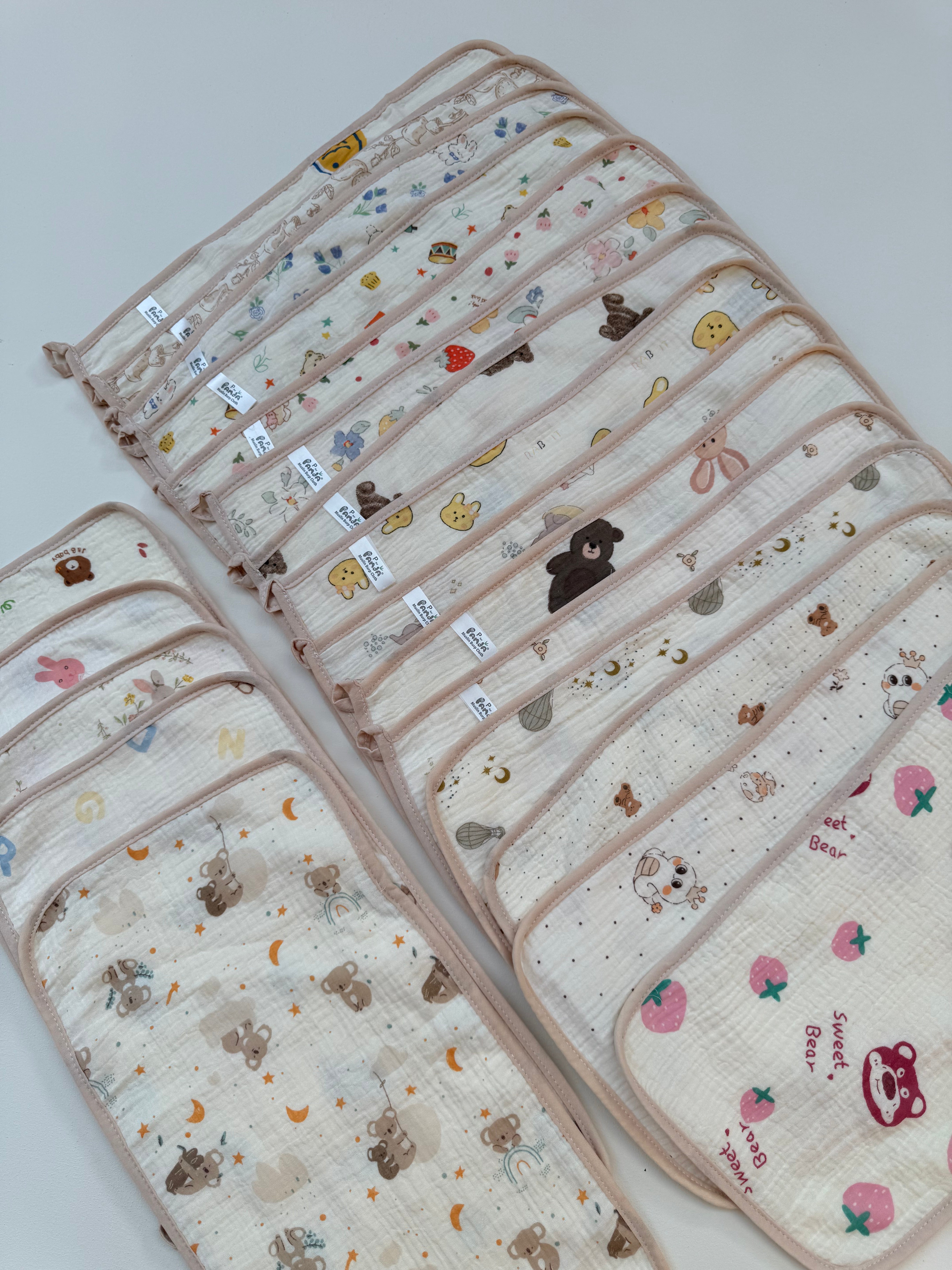 Muslin Burp Cloth – 4 Layer