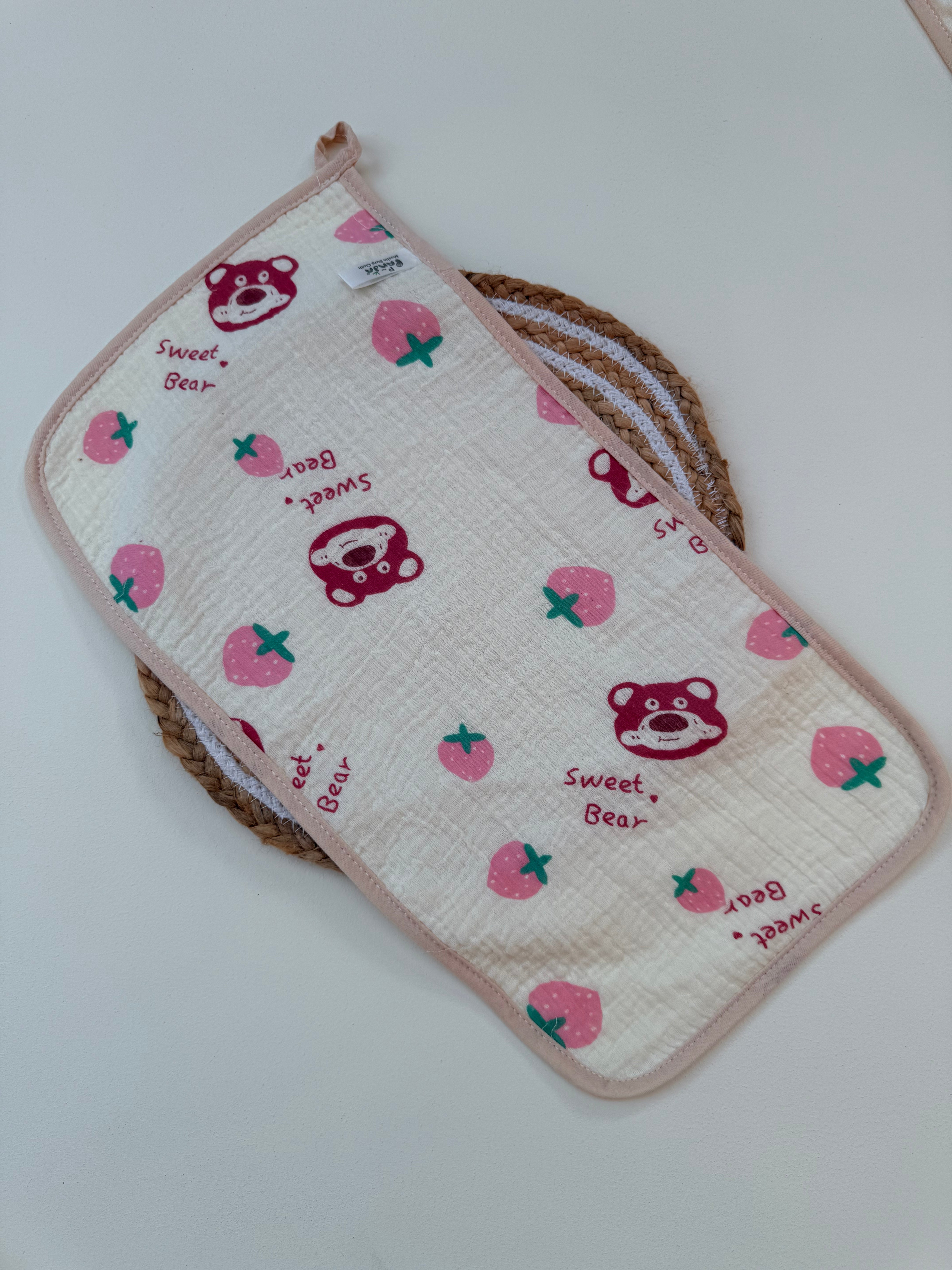 Muslin Burp Cloth – 4 Layer