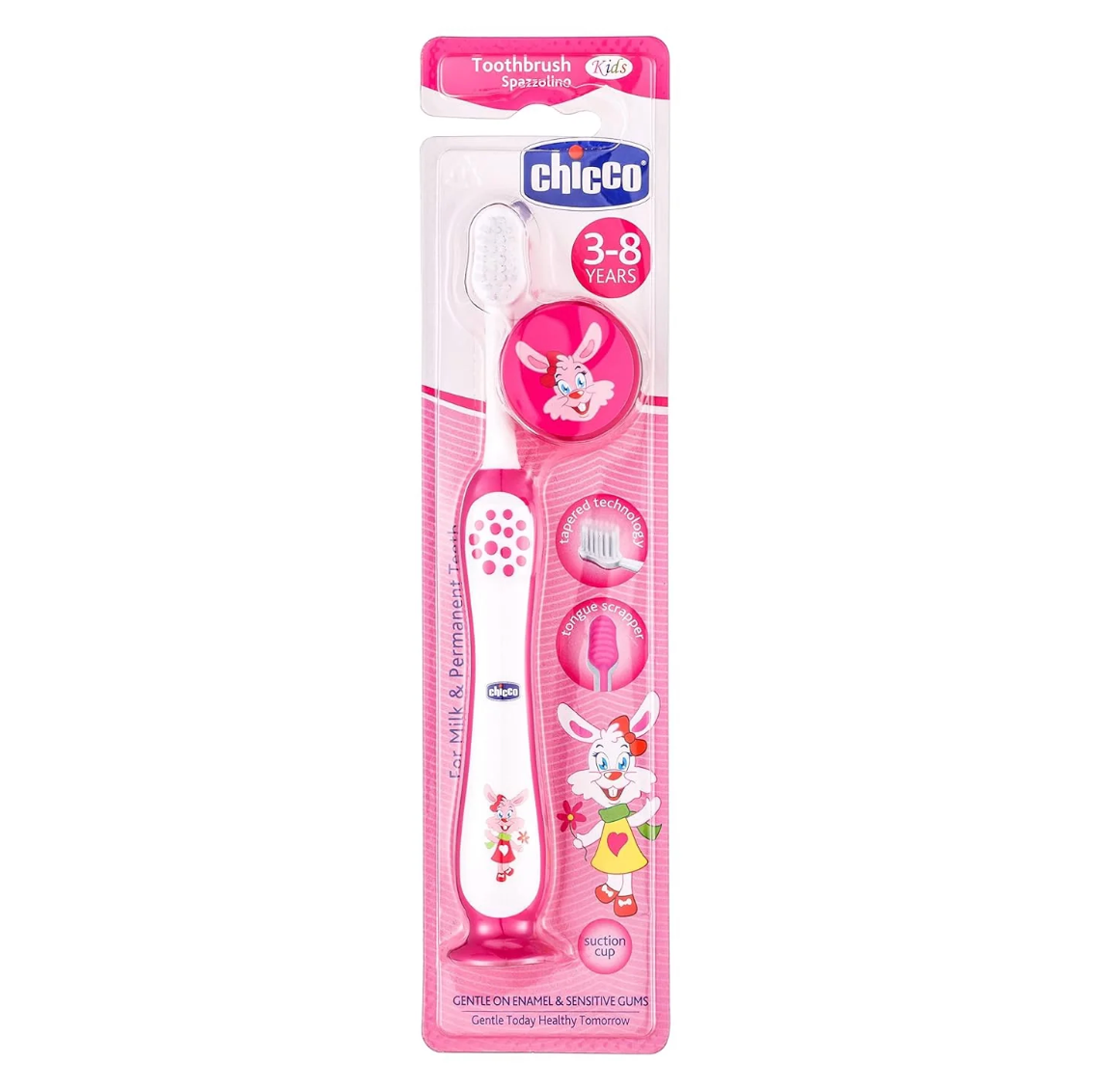 Chicco Toothbrush Pink 3Y to 8Y
