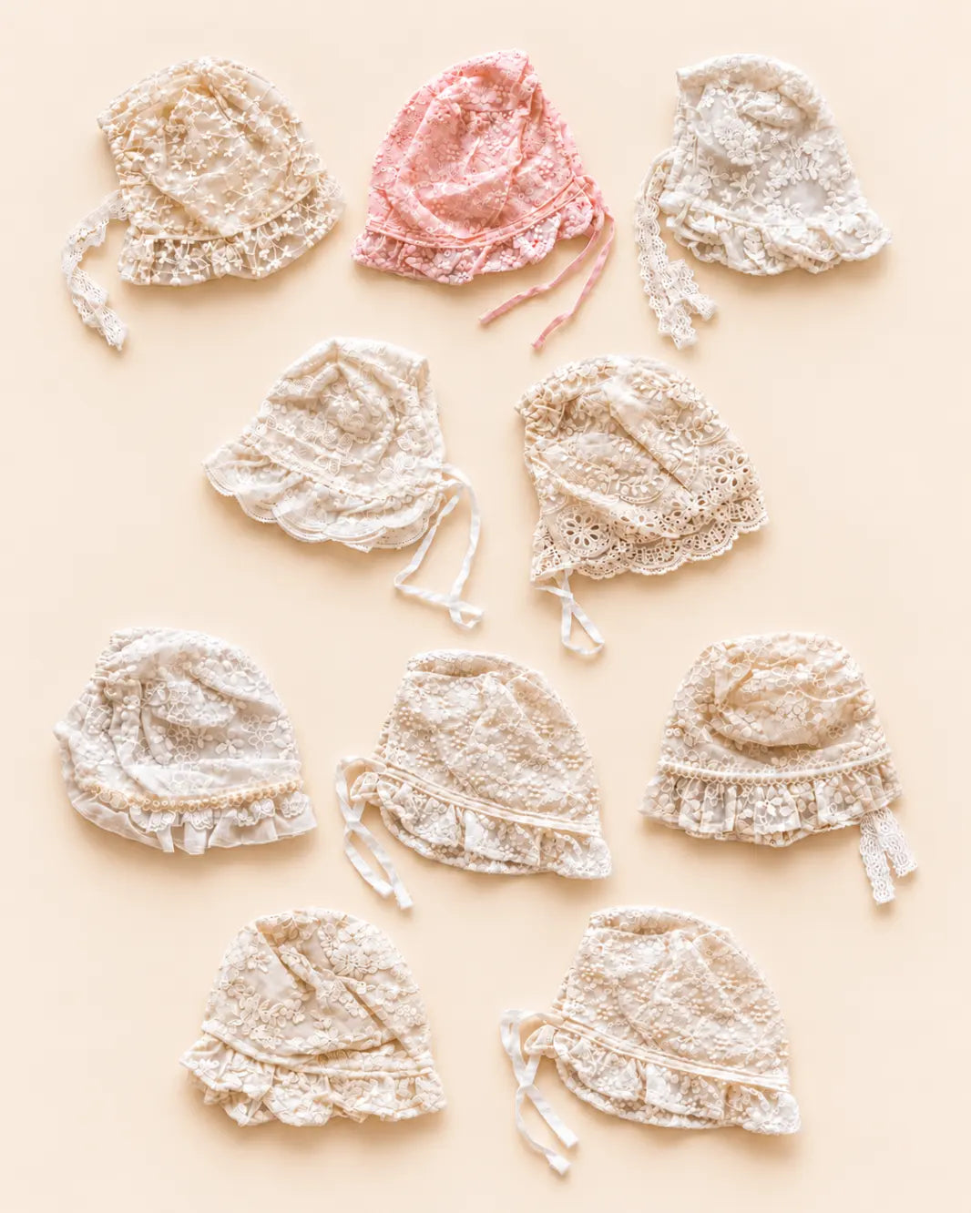 Lace Baby Bonnet
